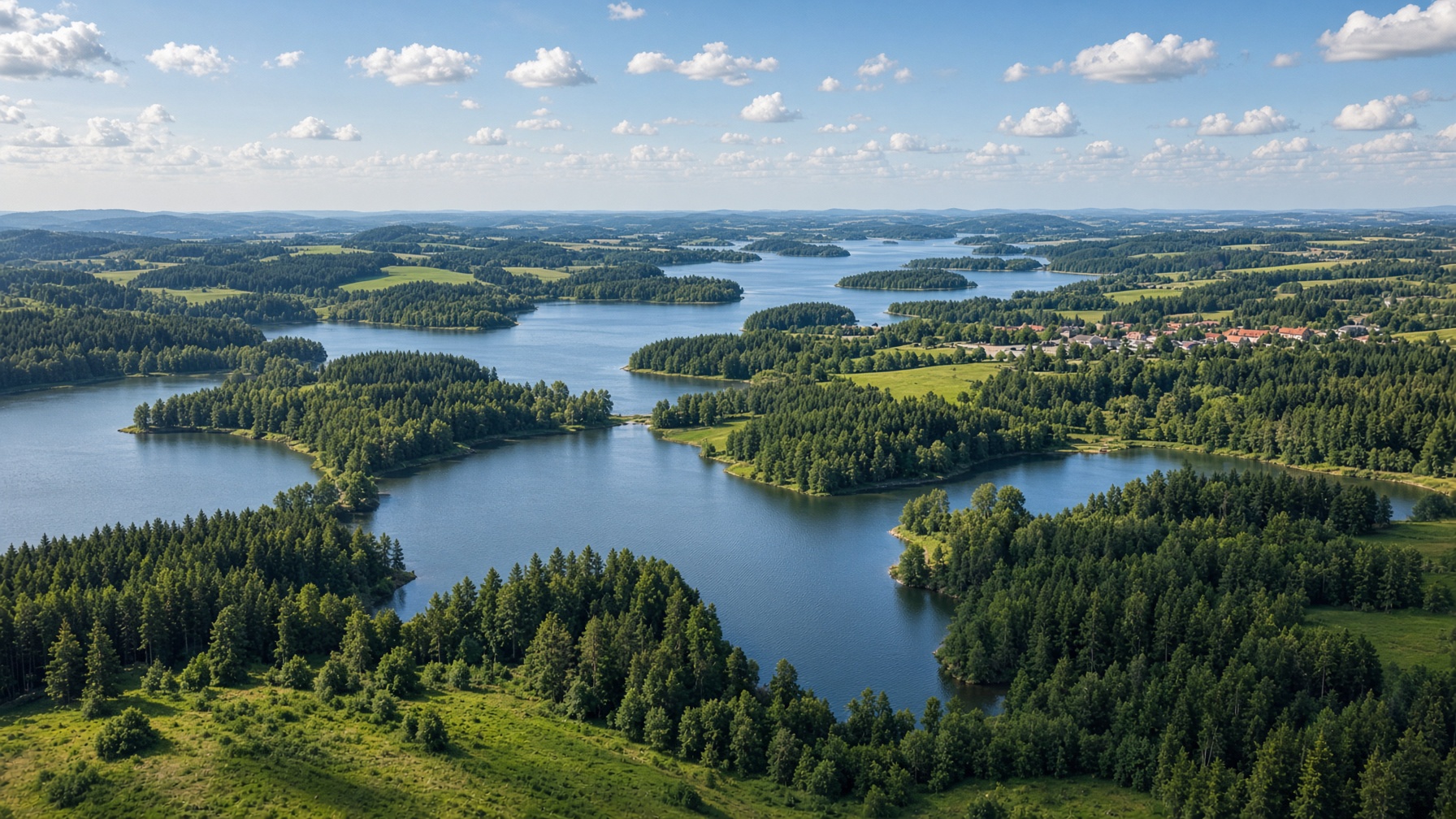 Seenlandschaft der Mecklenburgischen Seenplatte